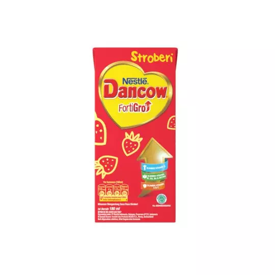 DANCOW UHT STROBERI 180 ML DANCOW UHT STROBERI 180 ML
