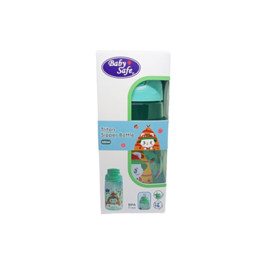 Baby Safe Tritan Sipper Bottle 480 ml Tri03 Baby Safe Tritan Sipper Bottle 480 ml Tri03