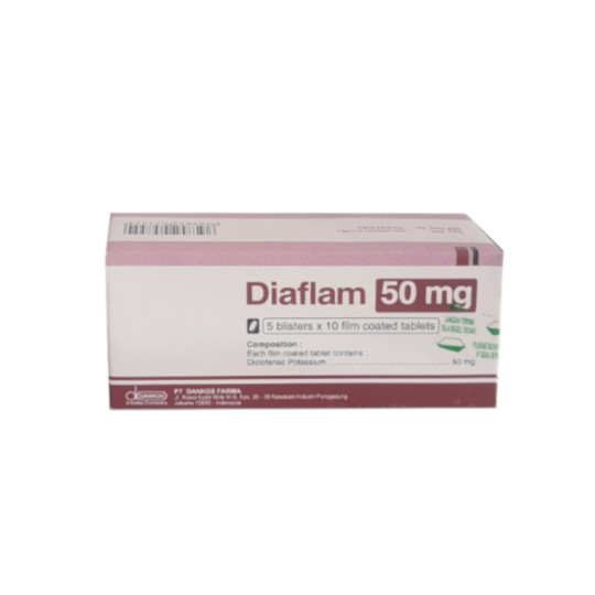 DIAFLAM TABLET 50 MG DIAFLAM TABLET 50 MG