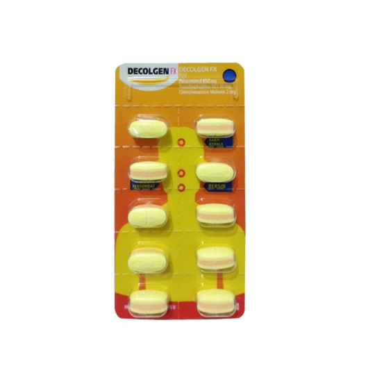 DECOLGEN FX 10 TABLET DECOLGEN FX 10 TABLET
