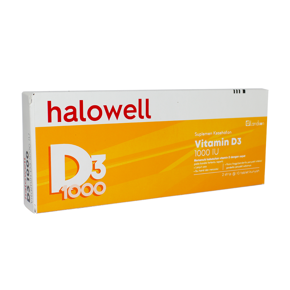 halowell-d3-1000-iu-10-tablet-kegunaan-efek-samping-dosis-dan