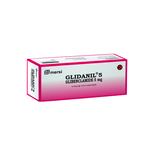 GLIDANIL 5 MG 10 TABLET GLIDANIL 5 MG 10 TABLET