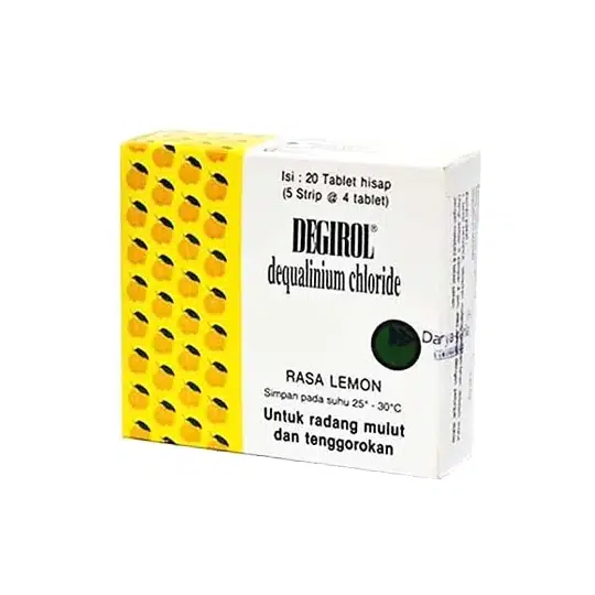 Degirol Hisap 0.25 mg 20 Tablet