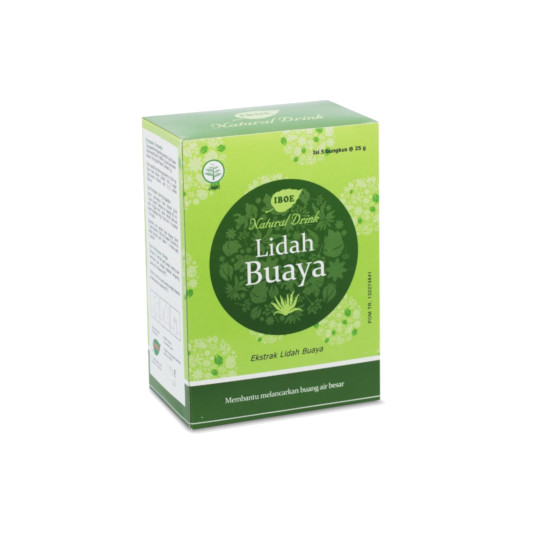 Jamu Iboe Natural Drink Lidah Buaya 5 Sachet Jamu Iboe Natural Drink Lidah Buaya 5 Sachet