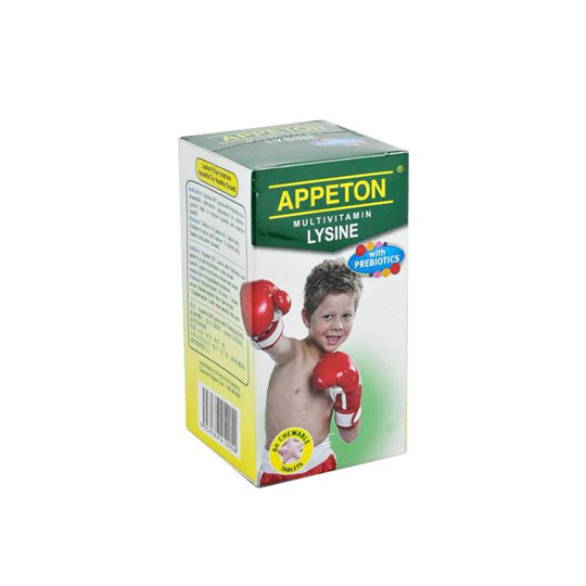 Appeton Multivitamin with Lysine 60 Tablet Appeton Multivitamin with Lysine 60 Tablet