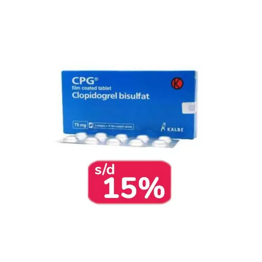 CPG 75 MG 30 TABLET - OBAT RUTIN CPG 75 MG 30 TABLET - OBAT RUTIN