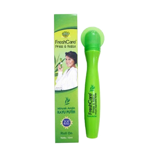 Freshcare Press & Relax Minyak Angin Kayu Putih 10 ml Freshcare Press & Relax Minyak Angin Kayu Putih 10 ml