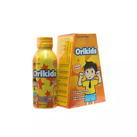 ORIKIDS SIRUP RASA JERUK 100 ML ORIKIDS SIRUP RASA JERUK 100 ML