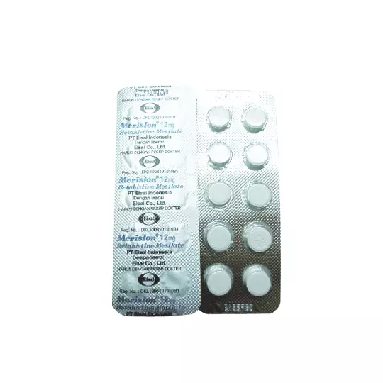 MERISLON 12 MG 10 TABLET MERISLON 12 MG 10 TABLET