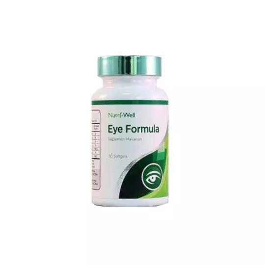 NUTRIWELL EYE FORMULA 30 KAPSUL NUTRIWELL EYE FORMULA 30 KAPSUL