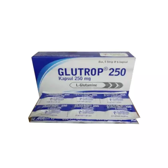GLUTROP 250 MG 6 KAPLET GLUTROP 250 MG 6 KAPLET