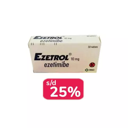 EZETROL 10 MG 30 TABLET - OBAT RUTIN EZETROL 10 MG 30 TABLET - OBAT RUTIN