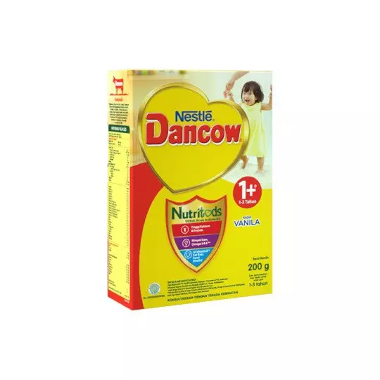 DANCOW 1+ VANILA 200 G DANCOW 1+ VANILA 200 G