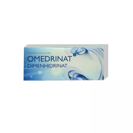 OMEDRINAT 50 MG 10 TABLET OMEDRINAT 50 MG 10 TABLET