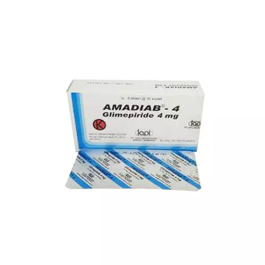 AMADIAB 4 MG 10 KAPLET AMADIAB 4 MG 10 KAPLET