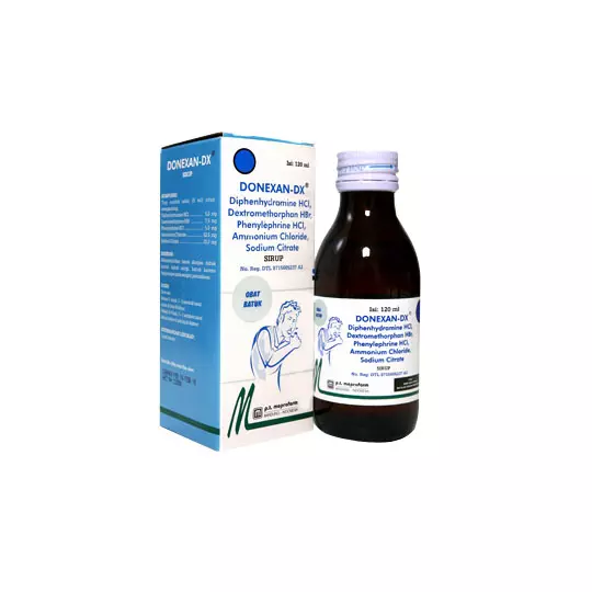 DONEXAN DX SIRUP 120 ML DONEXAN DX SIRUP 120 ML