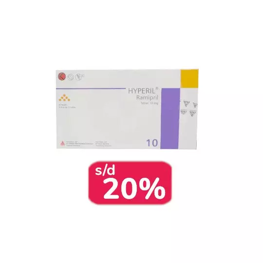 HYPERIL 10 MG 30 TABLET - OBAT RUTIN HYPERIL 10 MG 30 TABLET - OBAT RUTIN