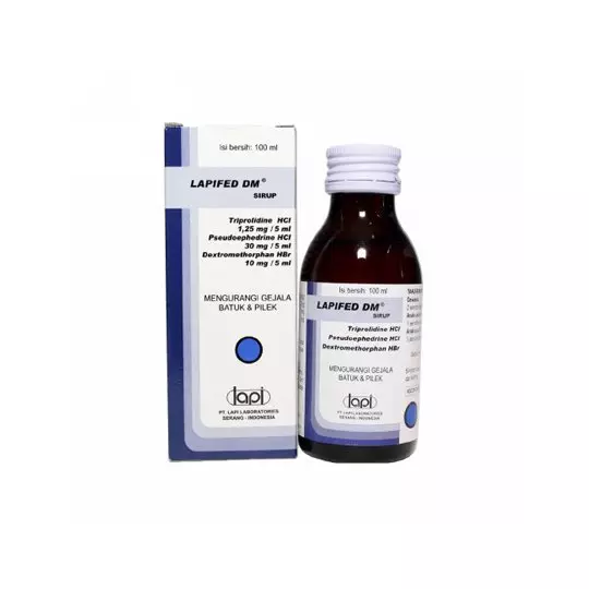 LAPIFED DM SIRUP 100 ML LAPIFED DM SIRUP 100 ML
