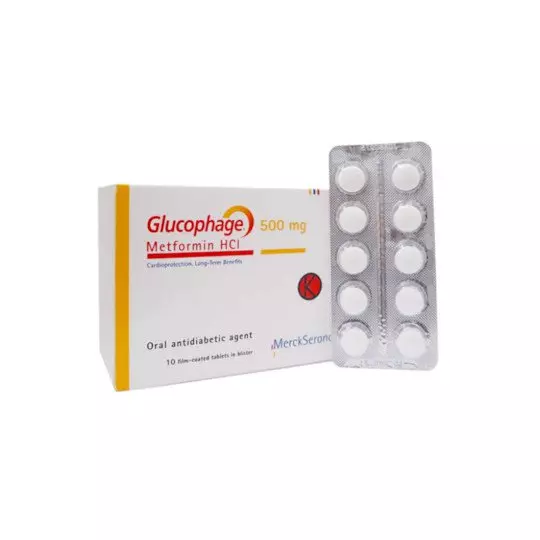 GLUCOPHAGE 500 MG 10 TABLET GLUCOPHAGE 500 MG 10 TABLET