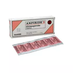 ANPIRIDE 2 MG 10 TABLET ANPIRIDE 2 MG 10 TABLET