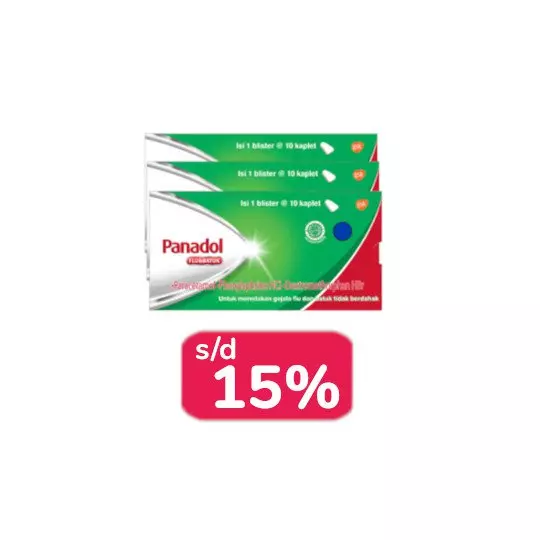PANADOL FLU & BATUK 30 KAPLET - LEBIH HEMAT PANADOL FLU & BATUK 30 KAPLET - LEBIH HEMAT