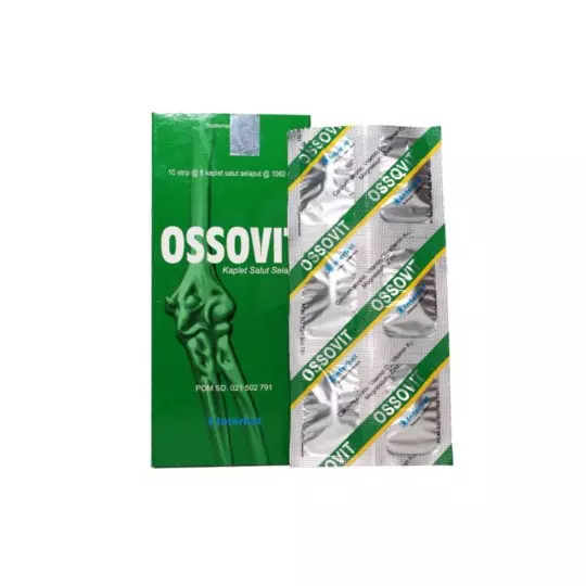 OSSOVIT 30 KAPLET - OBAT RUTIN OSSOVIT 30 KAPLET - OBAT RUTIN