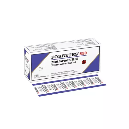 FORBETES 850 MG 10 TABLET FORBETES 850 MG 10 TABLET