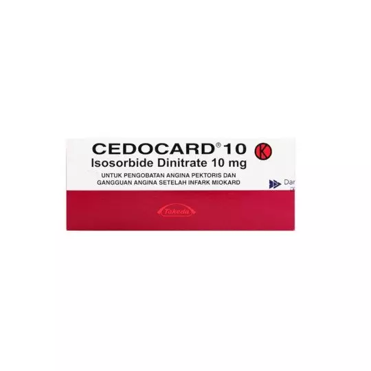 CEDOCARD 10 MG 30 TABLET - OBAT RUTIN CEDOCARD 10 MG 30 TABLET - OBAT RUTIN