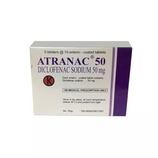 ATRANAC 50 MG 10 TABLET ATRANAC 50 MG 10 TABLET