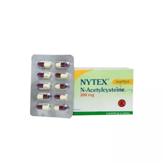 NYTEX 200 MG 10 KAPSUL NYTEX 200 MG 10 KAPSUL