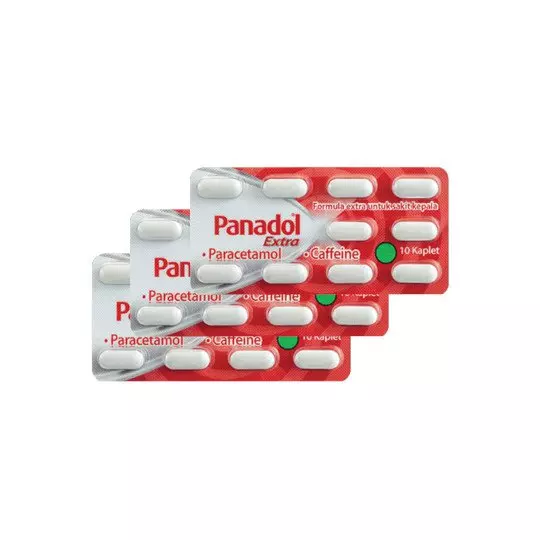 PANADOL EXTRA 30 KAPLET - LEBIH HEMAT PANADOL EXTRA 30 KAPLET - LEBIH HEMAT