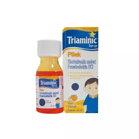 TRIAMINIC PILEK SIRUP 60 ML TRIAMINIC PILEK SIRUP 60 ML