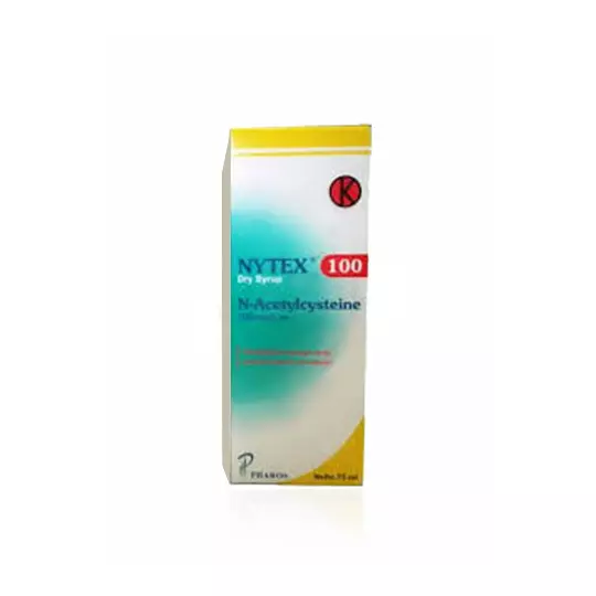 NYTEX DRY SYRUP 100 MG/5 ML 75 ML NYTEX DRY SYRUP 100 MG/5 ML 75 ML