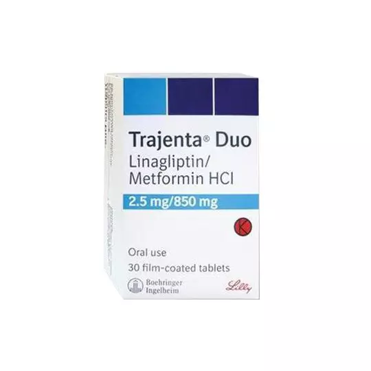 TRAJENTA DUO 2.5 MG/850 MG 10 TABLET TRAJENTA DUO 2.5 MG/850 MG 10 TABLET