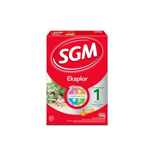 SGM EKSPLOR 1 PLUS COMPLINUTRI MADU SUSU PERTUMBUHAN BUBUK 150 GR SGM EKSPLOR 1 PLUS COMPLINUTRI MADU SUSU PERTUMBUHAN BUBUK 150 GR