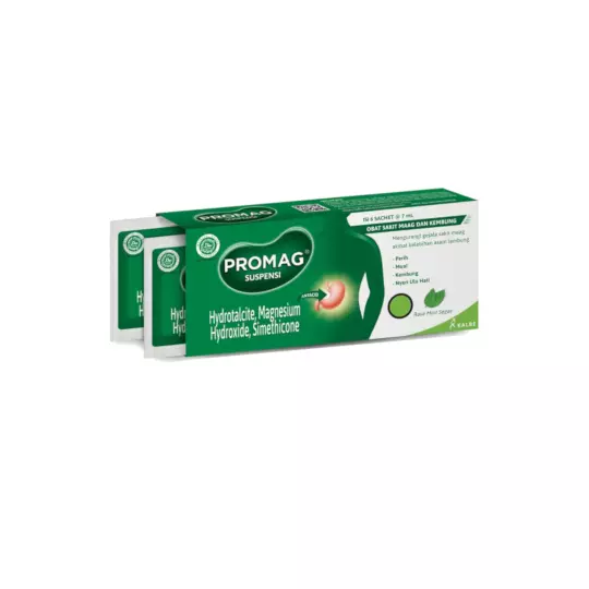 PROMAG SUSPENSI 7 ML 6 SACHET PROMAG SUSPENSI 7 ML 6 SACHET