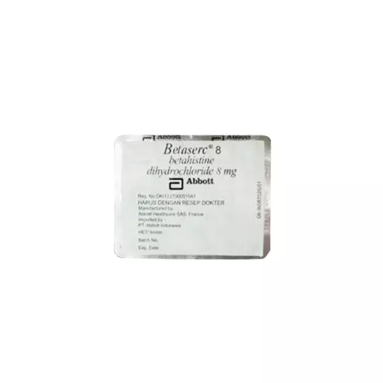 BETASERC 8 MG 25 TABLET BETASERC 8 MG 25 TABLET