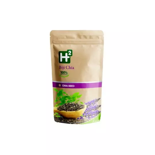 H2 HEALTH & HAPPINESS CHIA SEEDS POUCH 250 G H2 HEALTH & HAPPINESS CHIA SEEDS POUCH 250 G
