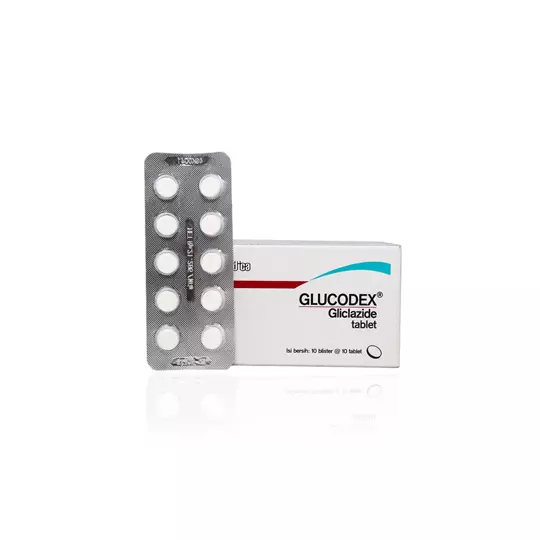GLUCODEX 80 MG 10 TABLET GLUCODEX 80 MG 10 TABLET