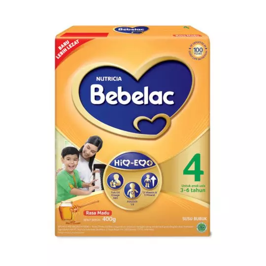 BEBELAC 4 MADU SUSU BUBUK 400 GR BEBELAC 4 MADU SUSU BUBUK 400 GR