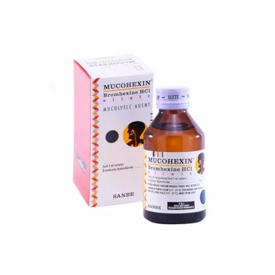 MUCOHEXIN SIRUP 120 ML MUCOHEXIN SIRUP 120 ML