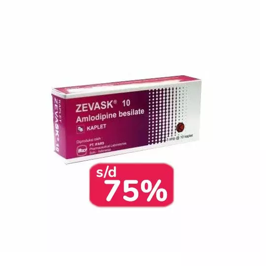 ZEVASK 10 MG 30 KAPLET - OBAT RUTIN ZEVASK 10 MG 30 KAPLET - OBAT RUTIN