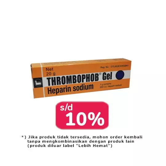THROMBOPHOB GEL 20 G 2 TUBE - LEBIH HEMAT THROMBOPHOB GEL 20 G 2 TUBE - LEBIH HEMAT