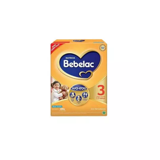 BEBELAC 3 VANILA SUSU PERTUMBUHAN BUBUK 400 GR BEBELAC 3 VANILA SUSU PERTUMBUHAN BUBUK 400 GR