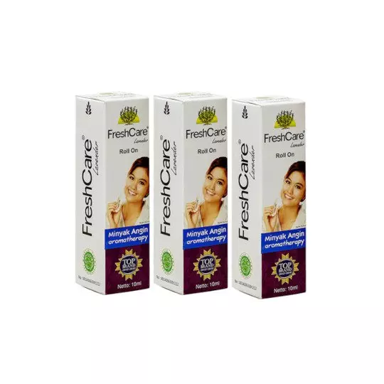 FRESHCARE ROLL ON MINYAK ANGIN LAVENDER 10 ML 3 BOTOL - LEBIH HEMAT FRESHCARE ROLL ON MINYAK ANGIN LAVENDER 10 ML 3 BOTOL - LEBIH HEMAT