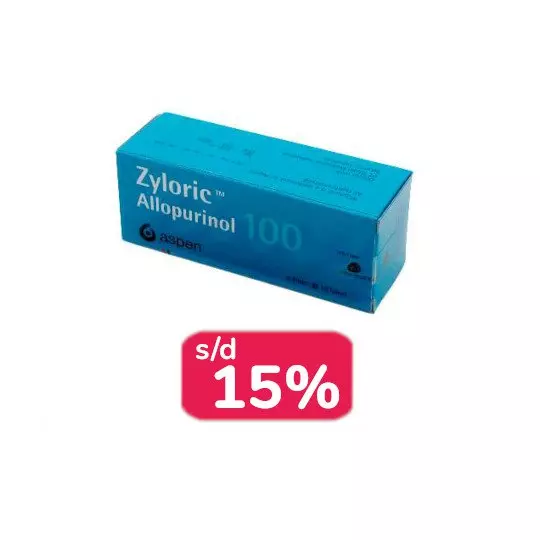 ZYLORIC 100 MG 30 TABLET - OBAT RUTIN ZYLORIC 100 MG 30 TABLET - OBAT RUTIN
