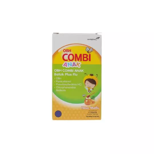 OBH COMBI ANAK BATUK PLUS FLU MADU 60 ML OBH COMBI ANAK BATUK PLUS FLU MADU 60 ML
