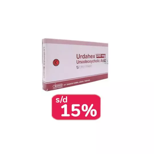 URDAHEX 250 MG 30 KAPSUL - OBAT RUTIN URDAHEX 250 MG 30 KAPSUL - OBAT RUTIN