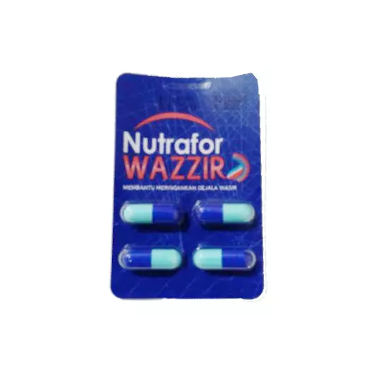 NUTRAFOR WAZZIR 4 KAPSUL NUTRAFOR WAZZIR 4 KAPSUL
