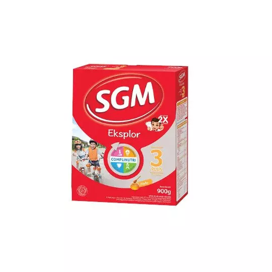 SGM EKSPLOR 3 PLUS COMPLINUTRI MADU SUSU BUBUK 900 GR SGM EKSPLOR 3 PLUS COMPLINUTRI MADU SUSU BUBUK 900 GR